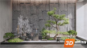 Mini Garden Skp Files 